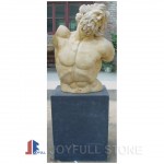 Reproduction of Laocoon marble bust sculptures