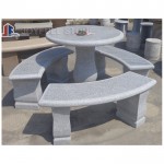 Cheap modern style granite table set furnitures