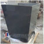 Large street flower pots planters made of solid granite