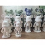 Popular Modern Marble Cartoon Bearbrick Figurine Sculpture