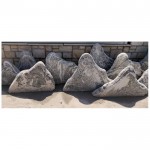 Landscaping rock slices Taishan stones dry landscape