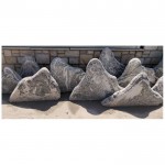 Green marble rocks stones for landscaping