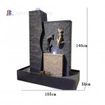 Large Size Indoor and Outdoor Stone Waterfall Fountain