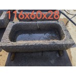 100cm, 110cm, 120cm large size blue stone old stone troughs