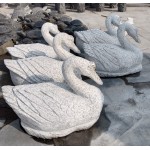 KZ-390, Life Size Stone Goose Garden Statue Artwork