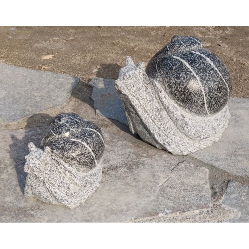 KZ-394-2, Stone Snail Statue Garden Ornaments for sale