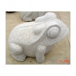 Lovely Stoen Frog Carving for Garden 