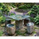 GT-001, Conjunto de mesa de granito al aire libre