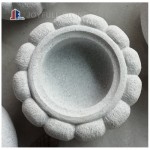 Japanese garden stone lanterns & basin