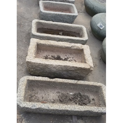 Antique Old Stone Troughs For garden decorations
