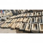 Antique Old Stone Trough in Granite