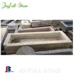 Long Antique Sandstone Trough as garden planter