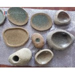 River Stone Bowls, Trays, Vases, and Candle Sticks - Natural Elegance for Your Home