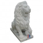 KQ-378, Carved marble lions