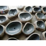 Natural Boulder Stone Vessel Sink for Contemporary Bathroom Designs