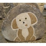 GQ-241, Прекрасный щенок на камне