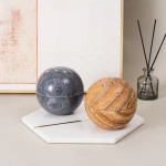 Travertine Sphere Incense Burners