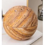 Travertine Sphere Incense Burners