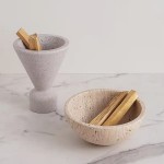 Travertine Sphere Incense Burners
