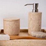 Luxury Travertine Bathroom Sets
