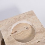 Timeless Travertine Candlesticks – Natural Stone Candle Accents