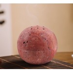 Sphere Incense Burners Red Travertine