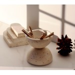 Home Decorative Modern Green Square Marble Serving Tray