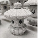 Zen garden stone lantern Kiku Tamate