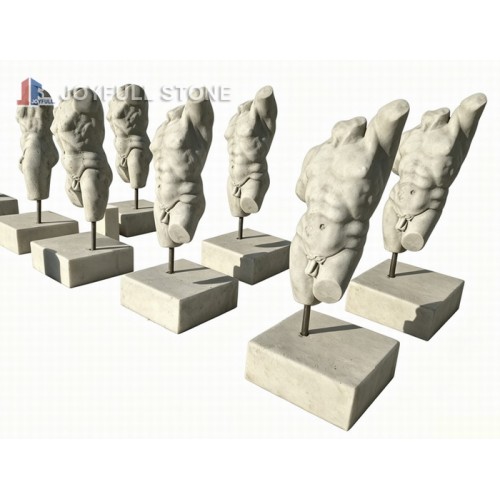 Customized Archaized Male Marble Torso Sculpture