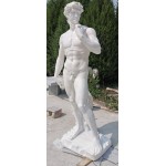 Customized White Marble David Sculpture