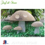 GQ-237 Natural Stone Mushroom Garden Decorations
