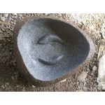 GW-097, Double Koi Natural stone Basins Birdbath
