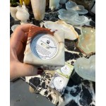 Luxury Natural Marble & Onyx Scented Candle