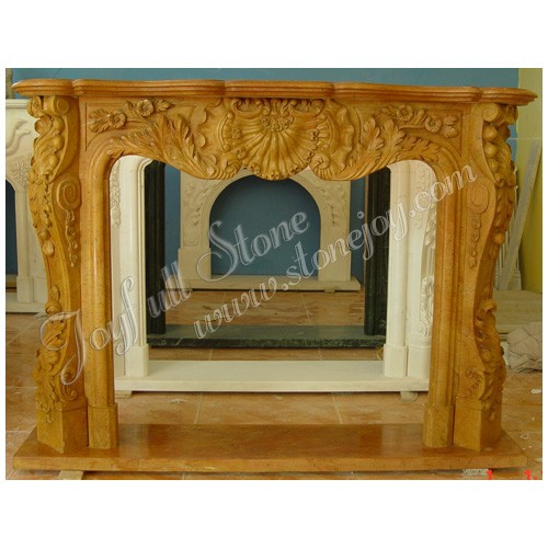 FG-017, Beige Marble Mantels