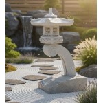 GL-009, Japanese garden stone lantern Rankei