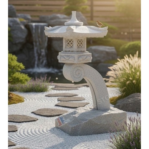 GL-009, Japanese garden stone lantern Rankei