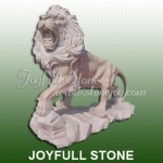 KQ-378, Carved marble lions