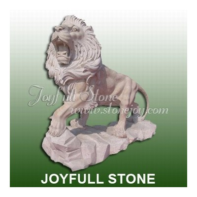 KQ-378, Carved marble lions