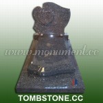 TE-378, Blue pearl tombstone