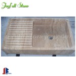 SK-027-1, Travertine Sink for Kitchen