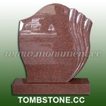 MH-404, Imperial red granite tombstone