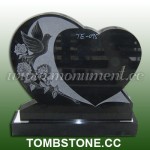 MH-014, Granite Headstones with Vases