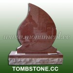 MU-480, Tear drop granite tombstone