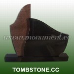 MH-014, Granite Headstones with Vases