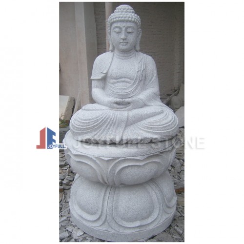 KF-244-3, Granito Buda sentado Estatua
