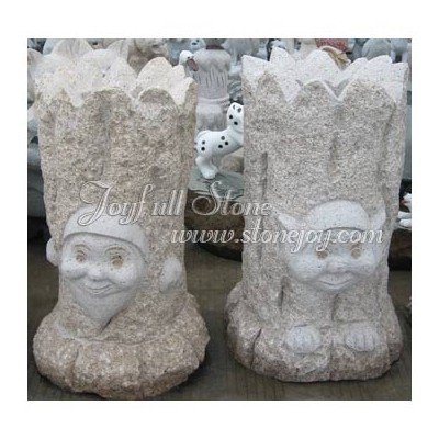 GP-042-1, Plantadores Cara Talla de piedra