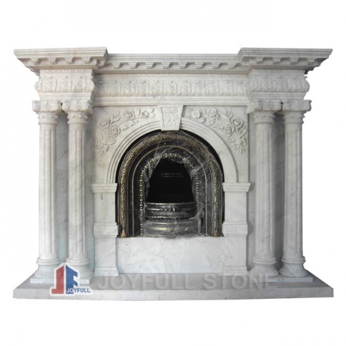 FC-226, White Marble Decorating Mantels