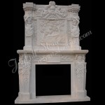 FO-004, Big Marble Fireplace Mantels