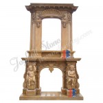 FO-007, Overmantel Sculpted Fireplaces, 