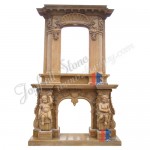FO-007, Overmantel Sculpted Fireplaces, 